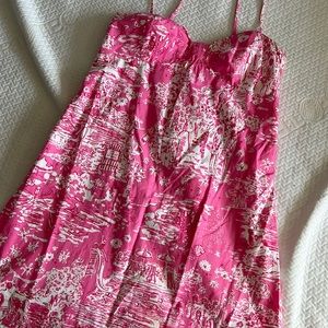 Lilly pulitzer skinny dippin toile dress holy grail